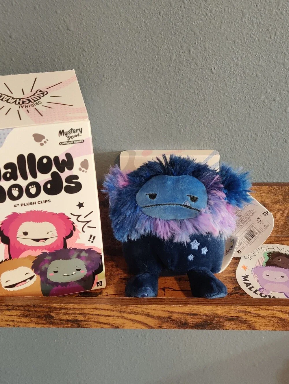 Squishmallows Galileo Mallow Moods Mystery Chase Target Exclusive 4” Plush NEW